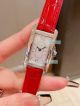 Replica Cartier TankAmericaine Watch  Stainless Steel Case White Dial Black Leather Strap 36mm (5)_th.jpg